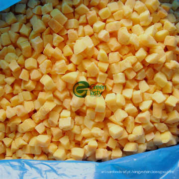 Jintong, 83 # IQF Frozen Yellow Peach Dices